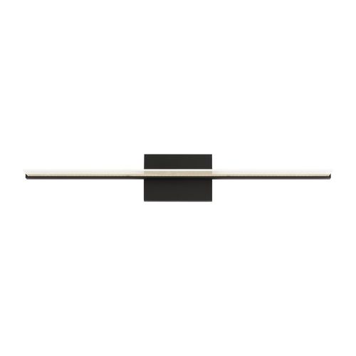 Span 1-Light 5.50"H LED Bathroom Vanity Light in Nightshade Black