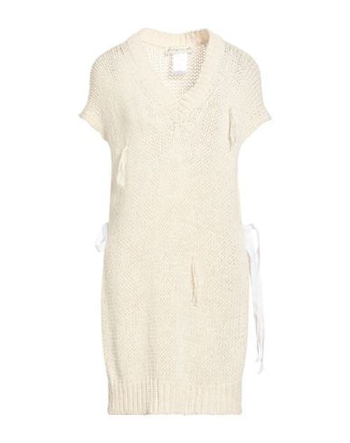 Woman Sweater Ivory Size 0 Cotton, Polyamide, Linen