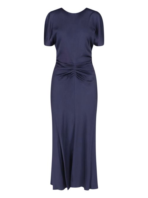 Sleek Satin-Blend Slip Dress