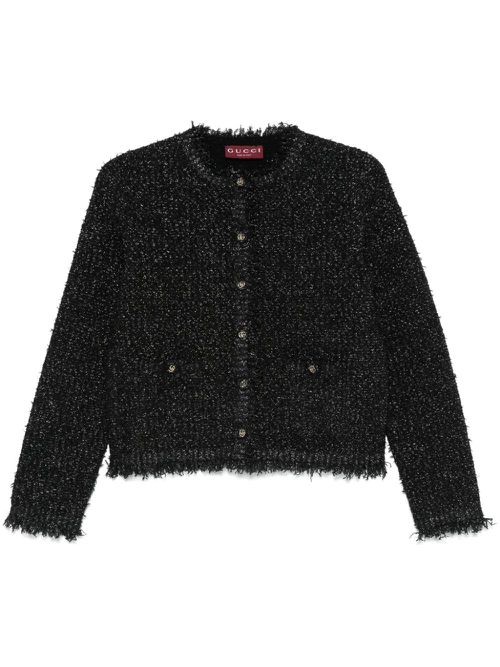 Lamé jacket - Black
