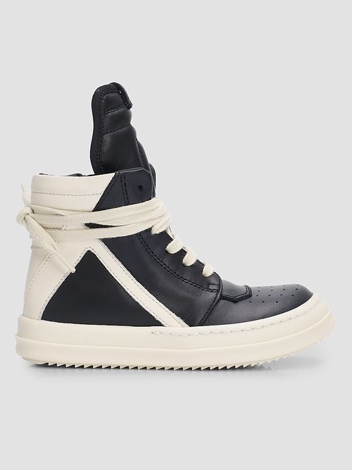 Little Kid's & Kid'sGeobaskets Scarpe In Pelle High-Top Sneakers - Black