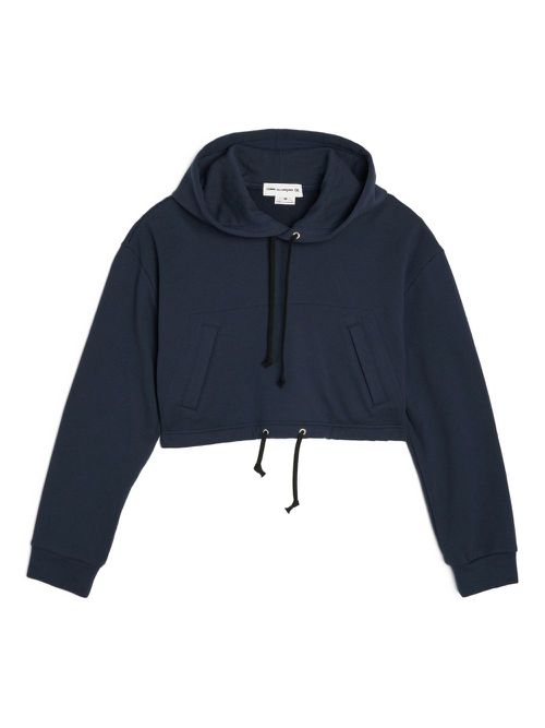 Comme Des Garçons Girl cotton hoodie - Blue