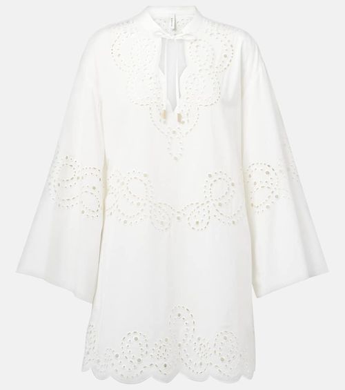 Sarina broderie anglaise minidress