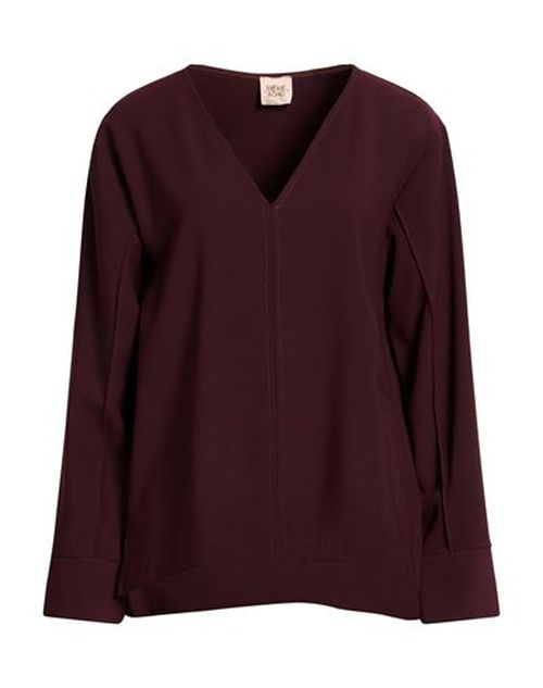 Même Road Woman Top Burgundy Size 10 Polyester, Elastane