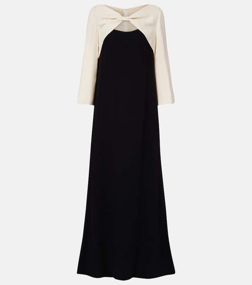 Silk gown