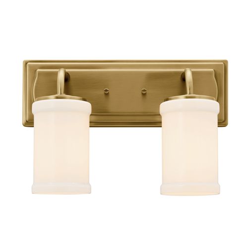 Vetivene 2-Light Bathroom Vanity Light in Natural Bra