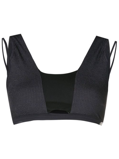 SLAMA GYM + MANLY sports bra - Black