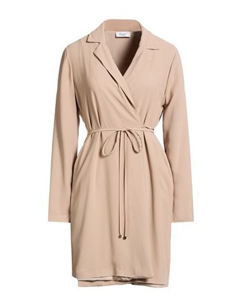 Woman Mini dress Beige Size XS Polyester