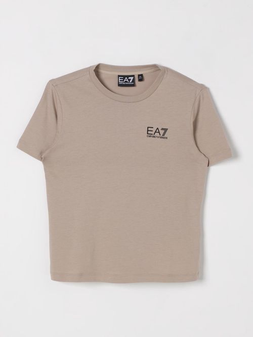 T-Shirt EA7 Kids color Beige