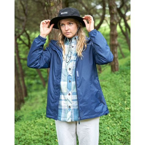 Saltrock Womens Packable Waterproof Jacket - Blue
