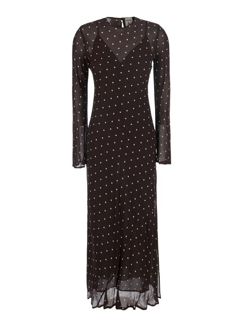 Connie Dress — Brown