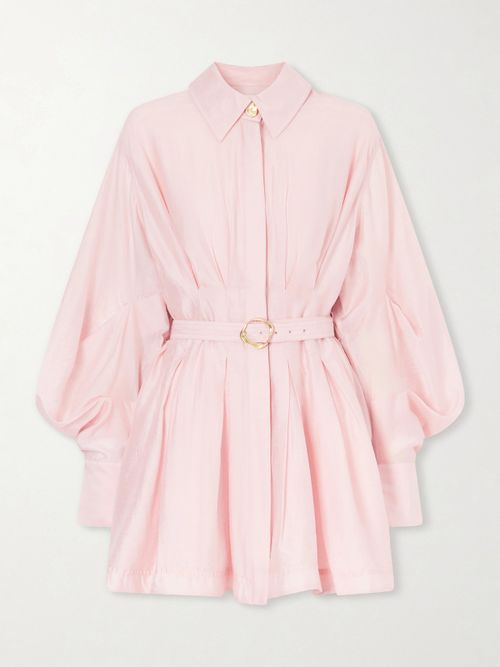 Murphie Gauze Mini Dress - Pink