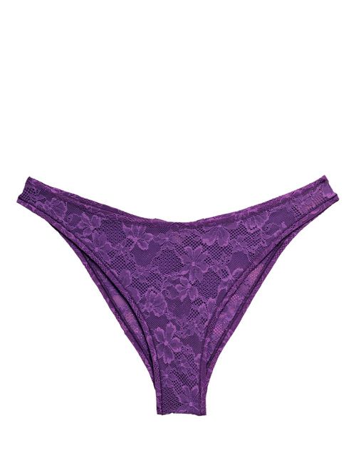 Le Stretch briefs - Purple