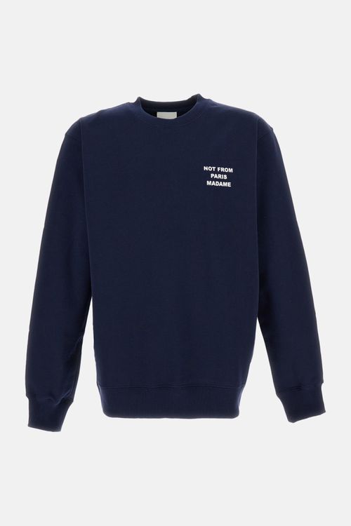 Navy Blue Crewneck Sweatshirt