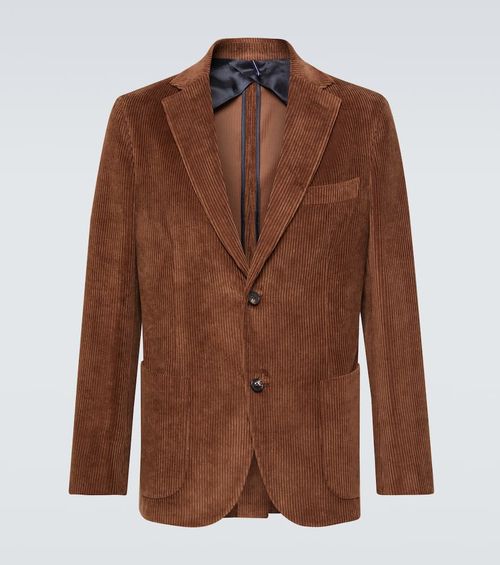 Cotton corduroy blazer