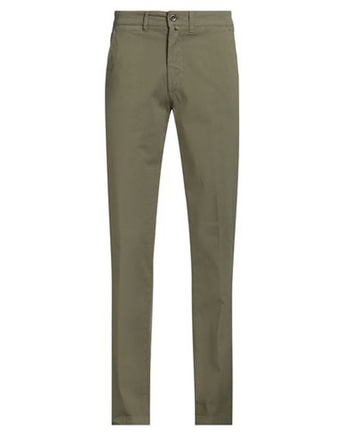 Man Pants Military green Size 28 Cotton, Elastane