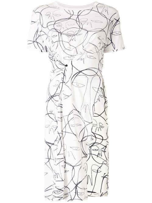 One Of A Kind asymmetric top - White