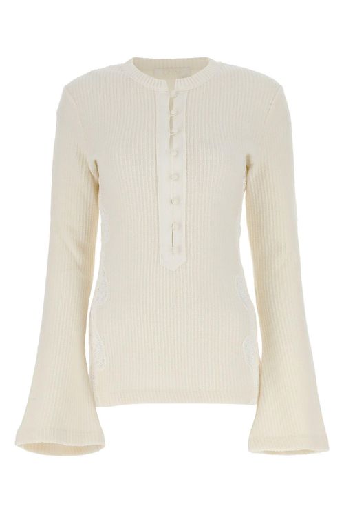 Ivory Wool Top