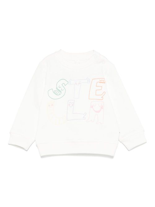 Logo-print sweatshirt - White