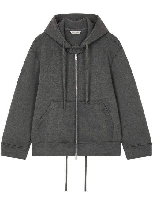 Zip-up oversized jacket - Grey