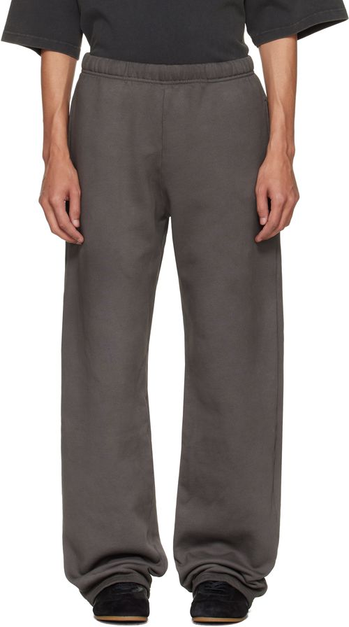 Gray Heavyweight Puddle Sweatpants