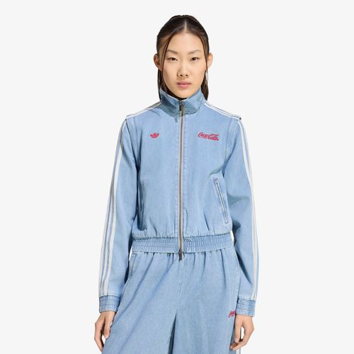Jacket adidas x Coca Cola Firebird Reg Denim Track Top Light Deni