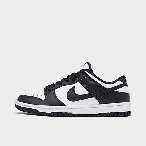 Women's Dunk Low Retro Casual Shoes in Black/White