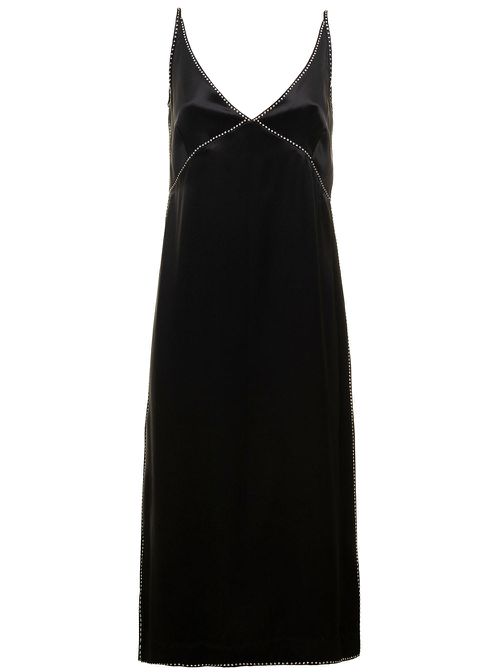 Dana Dress Indian Crepe Satin