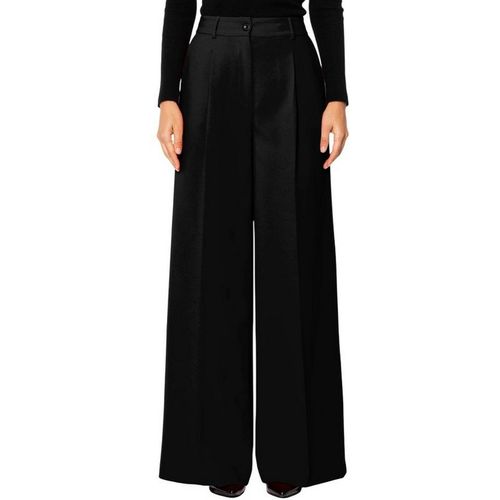 Women's trousers rue•8isquit - panta palazzo cady - black