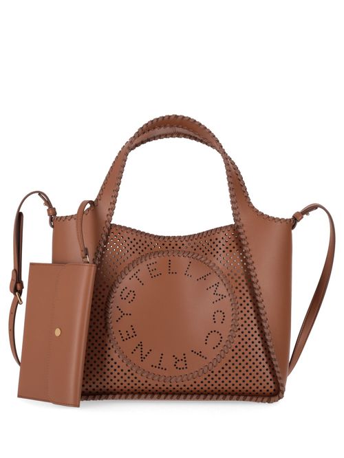 Brown Logo Tote