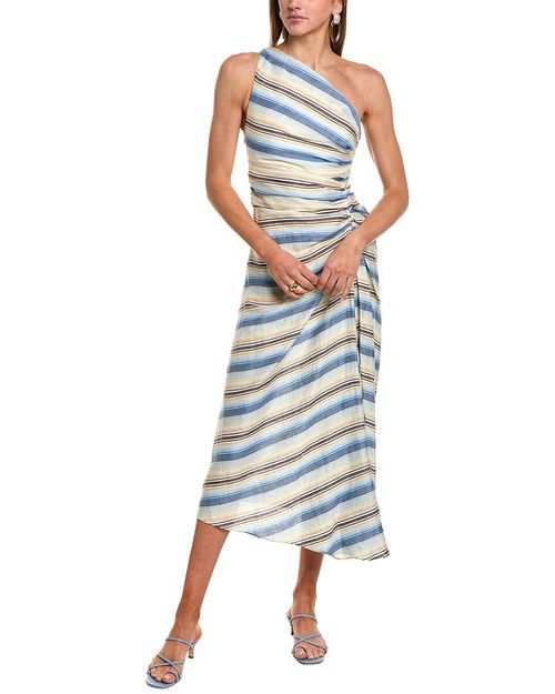 A.L.C. | A. L.C. Carolyn Linen-Blend Midi Dress | Realry A.L.C. | A. L.C. Carolyn Linen-Blend Midi Dress | Realry