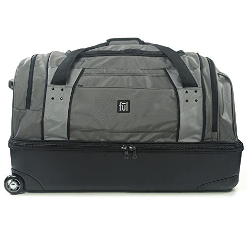 FUL Workhorse 30 Inch Rolling Duffel Bag