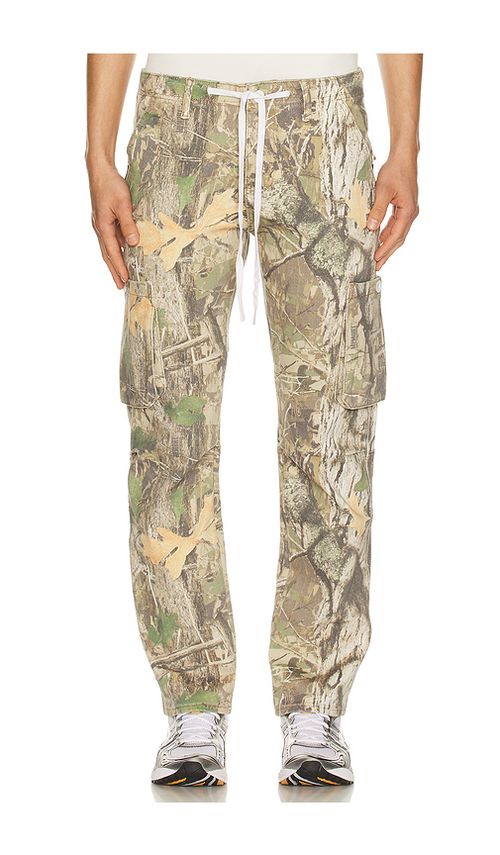Memory Lane Regime Cargo Pants in Green. 32. Also