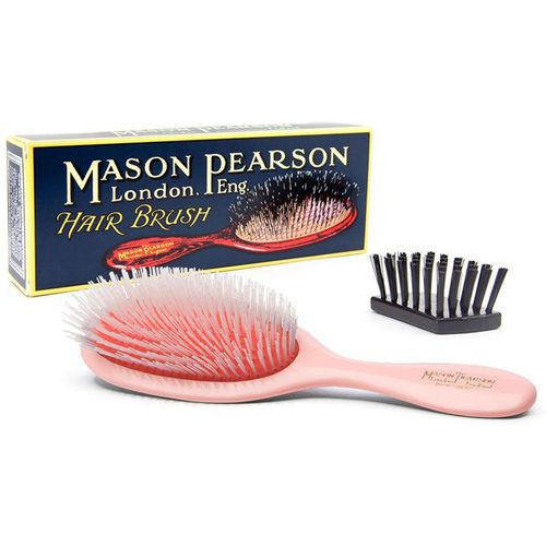 Handy Nylon Bristle Hair Brush Pink