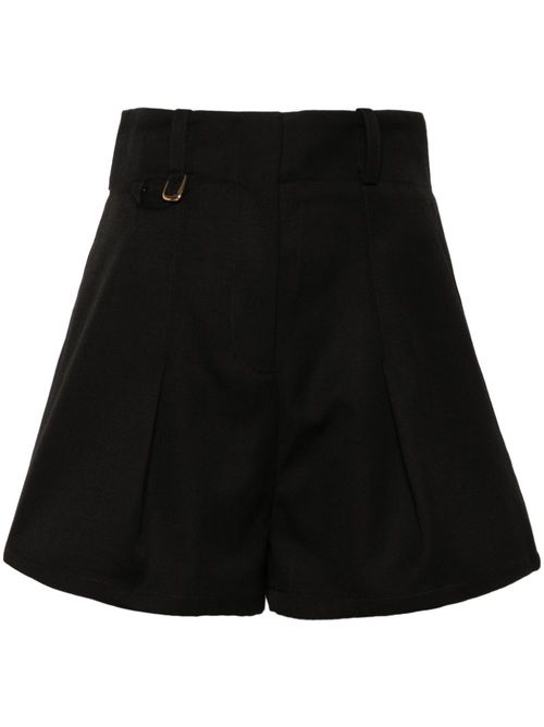 Le Short Bari high-waist shorts - Black