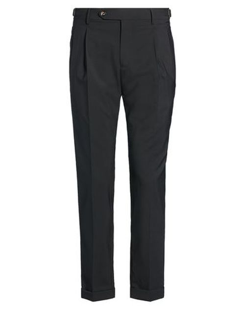 Man Pants Black Size 30 Virgin Wool, Elastane