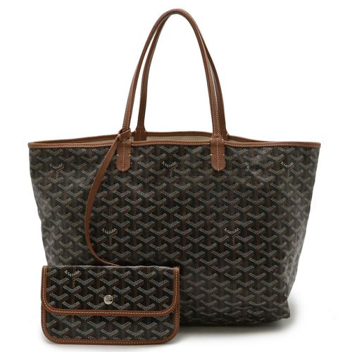 St. Louis PM Tote Bag Coated Canvas Leather
