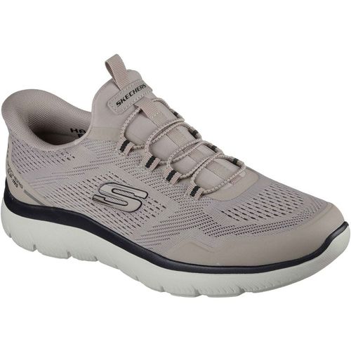 Skechers Summits Top Rate Textile Men's Taupe/Black Standard Trainer