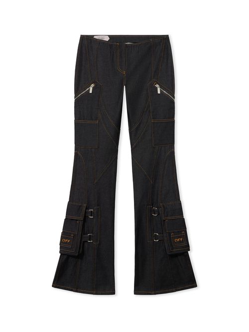 Den Pkt Belt Flare Pants