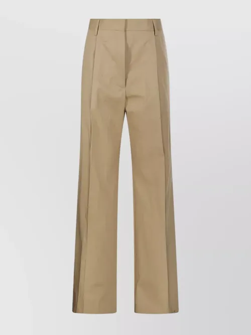 Dries Van Noten - regular fit tailored trouser with wide leg