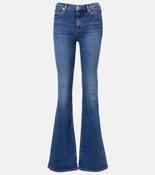 The Icon Long mid-rise flared jeans