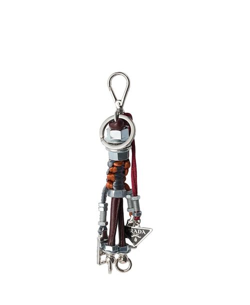 Robot Metal Key Ring Charm