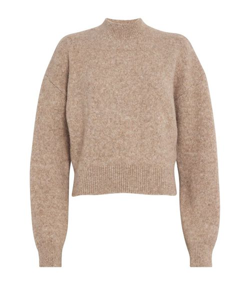 Alpaca Wool-Blend Sweater