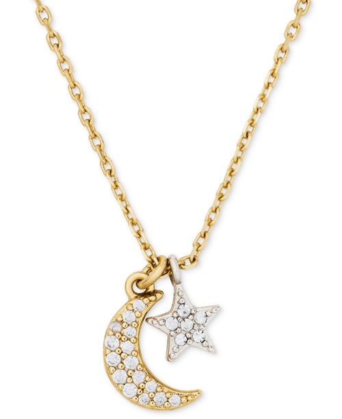 Two-Tone Gifting To My Special Someone Short Pendant Necklace - Clear/two-tone