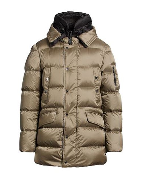 Man Puffer Taupe Size 38 Polyamide