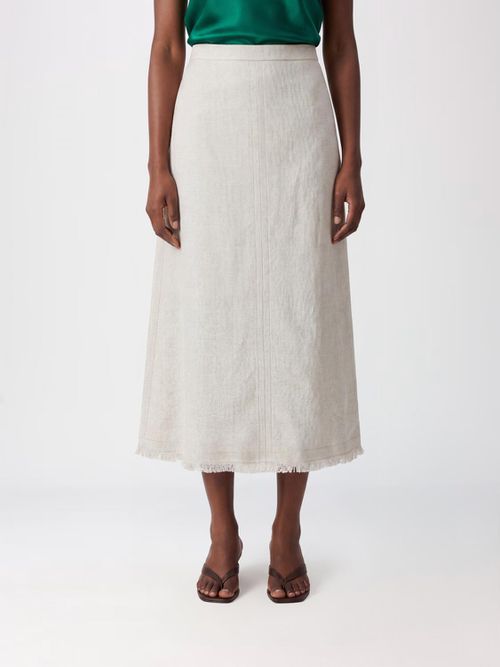 Skirt Woman color Beige
