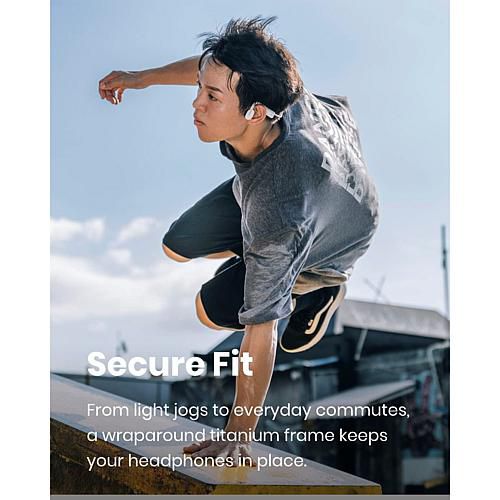 OpenMove Bone Conduction Headphones w/Sport Belt & Bag