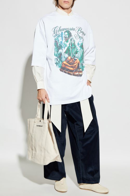 T-shirt ‘Chavarria Prayer Services’, Men's, White