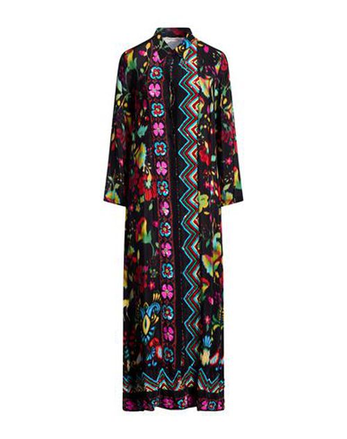 Woman Maxi dress Black Size M Viscose