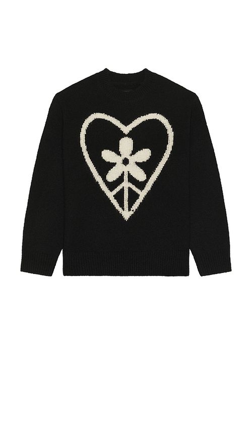ALLSAINTS Finden Crew Neck Sweater in Black. L. Also in M, S, XL/1X